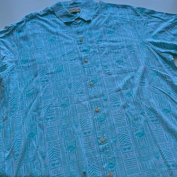 Vintage Kenny Flowers Limited Edition Button Front Mens XXL - Picture 2 of 10